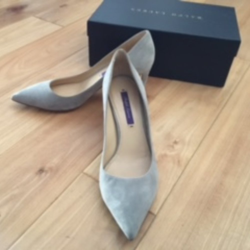 Ralph Lauren Purple Label Dinah point-toe pumps size 7.5 B  (38.5 Europe… - Picture 9 of 15